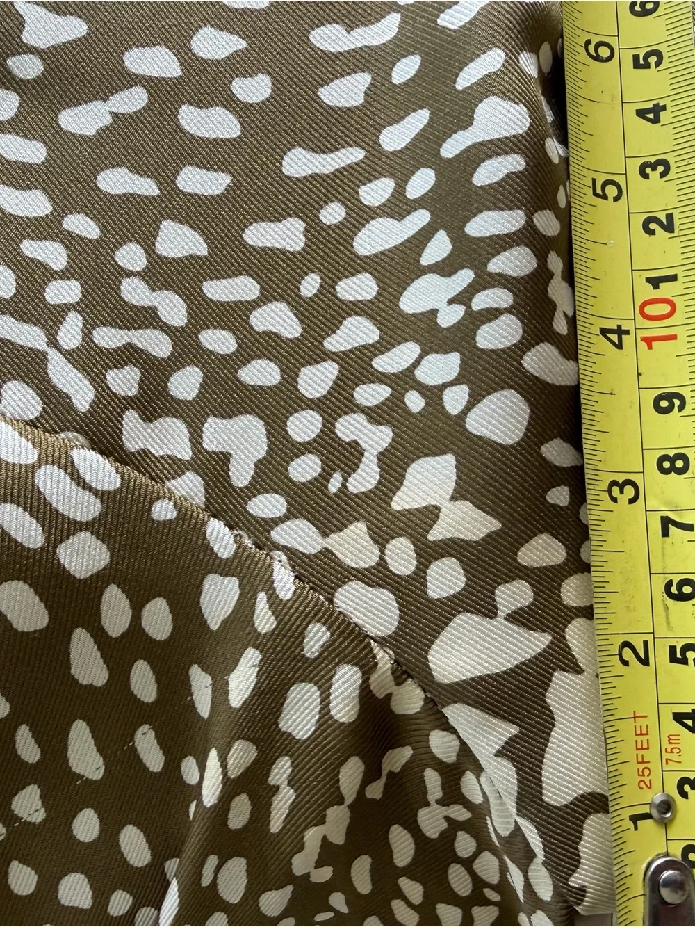 J. Crew Women’s Reptile Print Dress 100% Silk Twill Blouse- retro